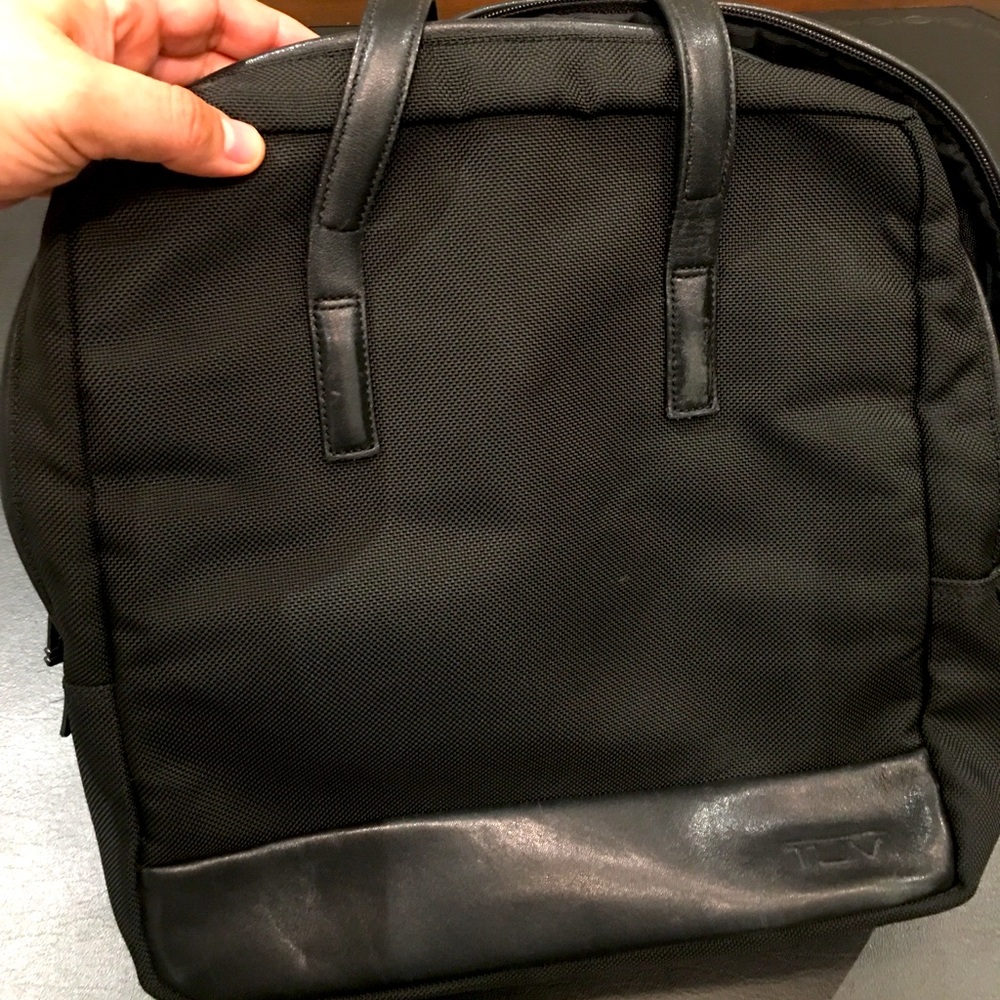 Tumi Executive Black Bag/ for laptops/ Heavy used